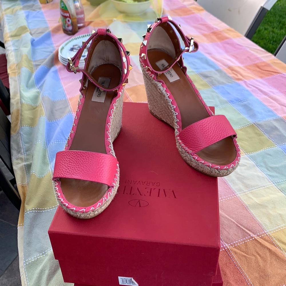 Valentino wedge shoes